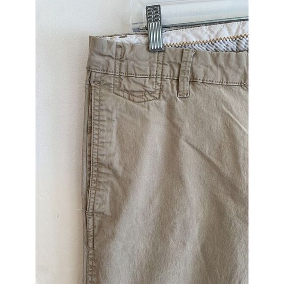 Zara Man Mens Pants Tan Size 36 Basic Collection Chino Stretch Cotton Blend - Picture 4 of 11